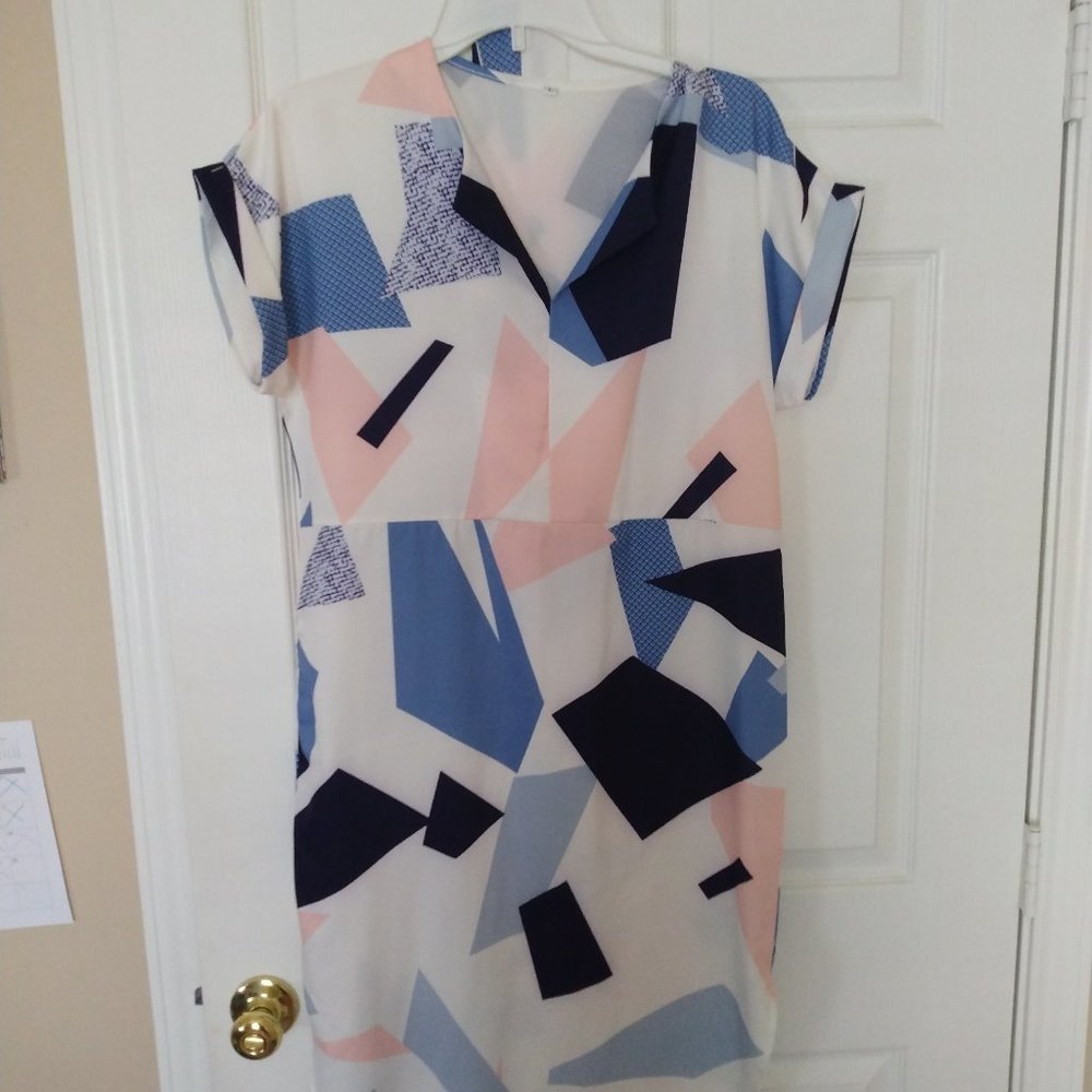 Mutli Color Midi Dress